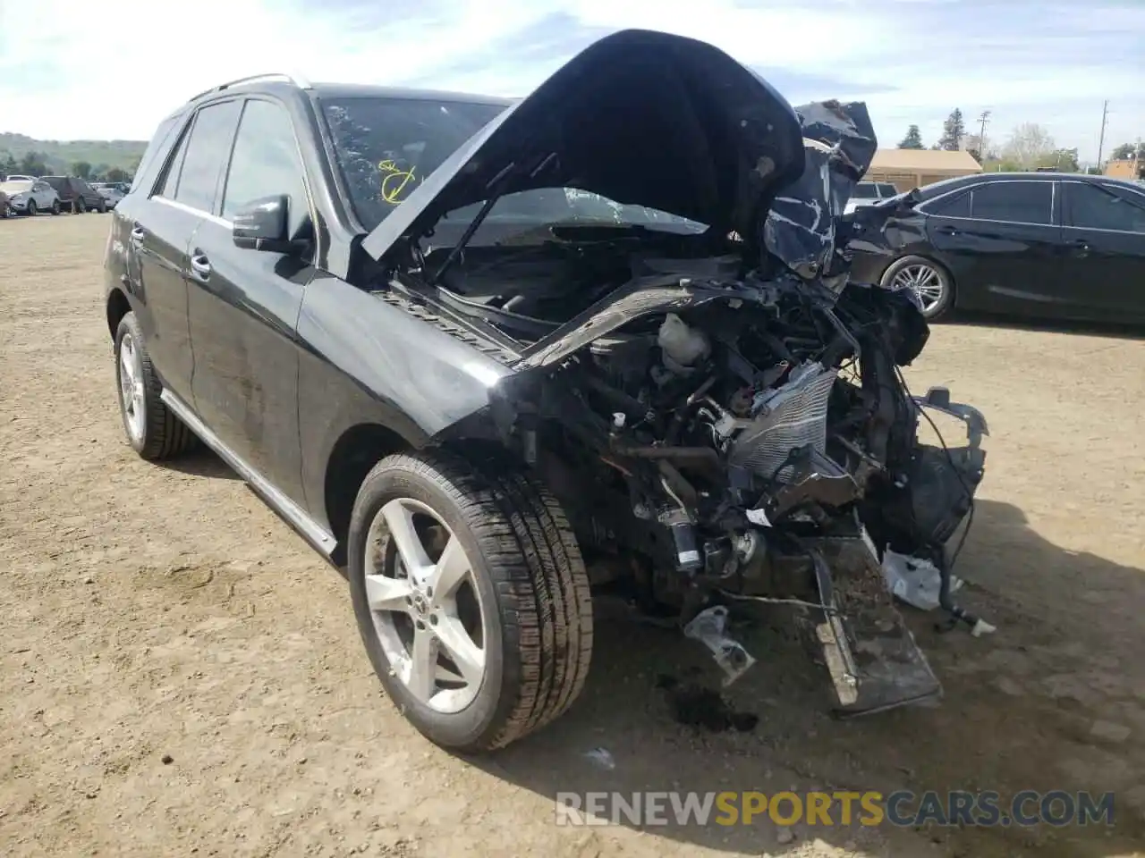 1 Photograph of a damaged car 4JGDA5GB2KB212887 MERCEDES-BENZ GLE-CLASS 2019