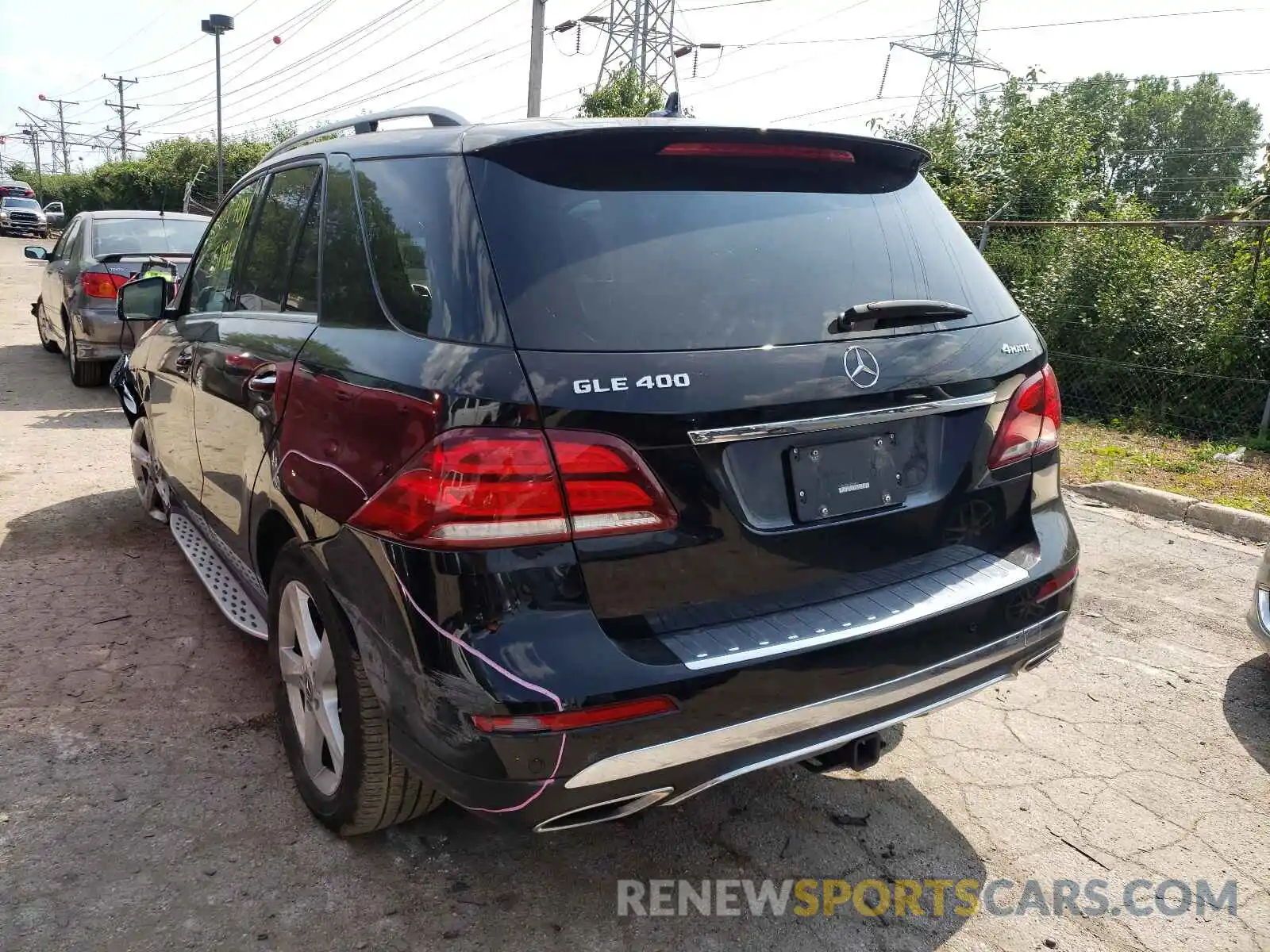 3 Photograph of a damaged car 4JGDA5GB2KB214803 MERCEDES-BENZ GLE-CLASS 2019