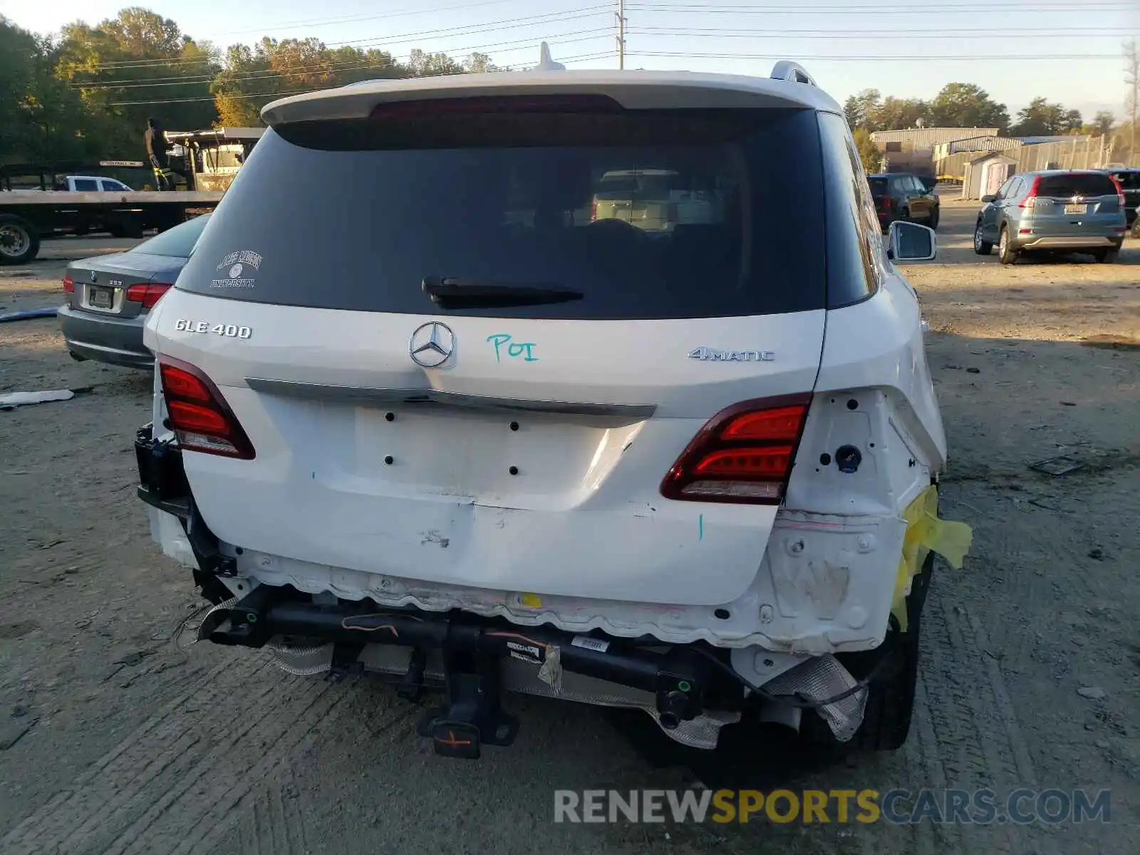 9 Photograph of a damaged car 4JGDA5GB4KB216293 MERCEDES-BENZ GLE-CLASS 2019