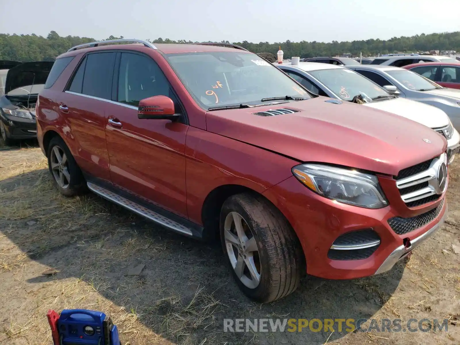 1 Photograph of a damaged car 4JGDA5GB4KB218903 MERCEDES-BENZ GLE-CLASS 2019