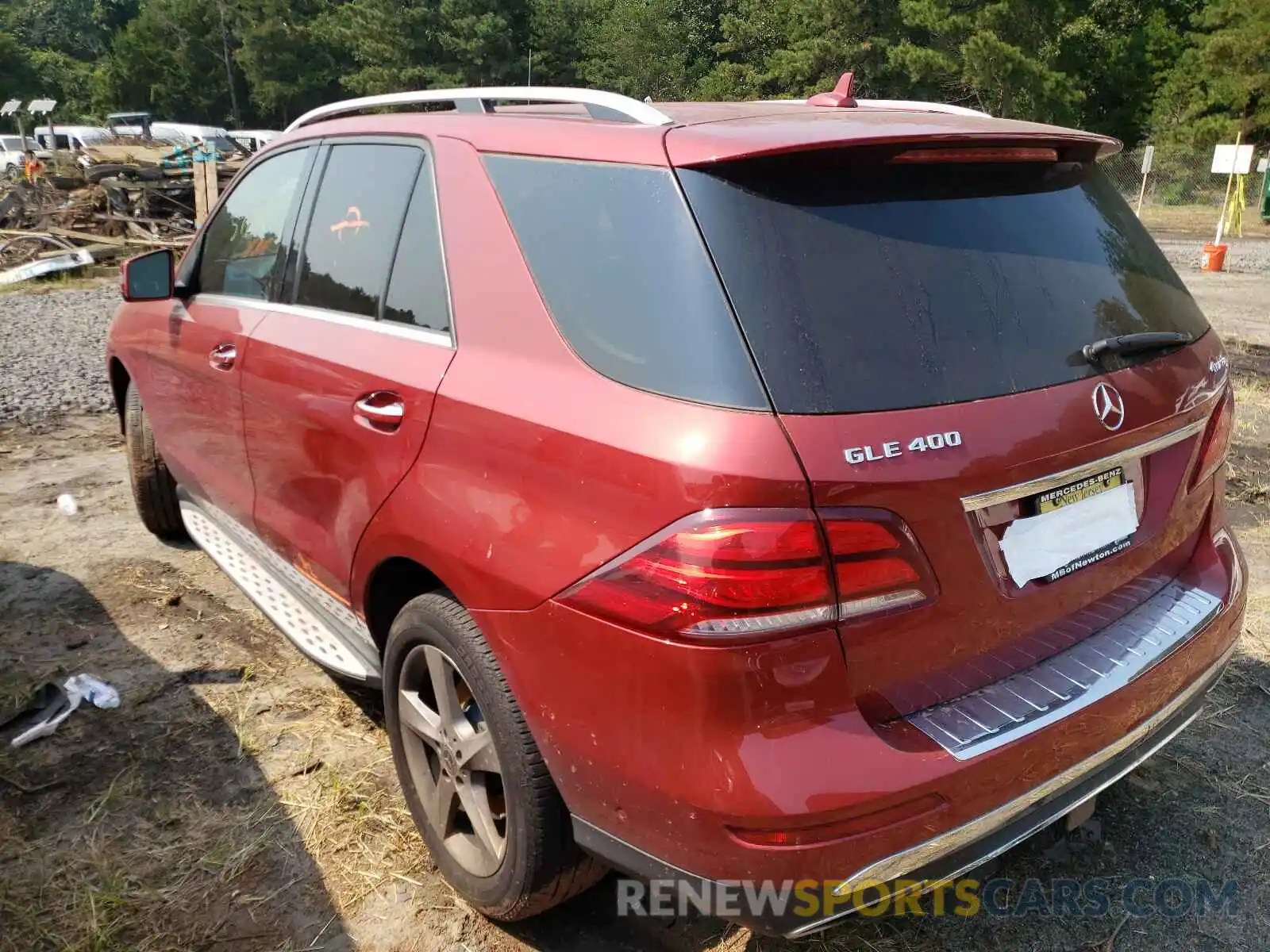 3 Photograph of a damaged car 4JGDA5GB4KB218903 MERCEDES-BENZ GLE-CLASS 2019