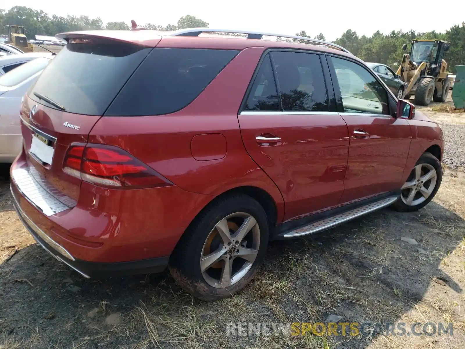 4 Photograph of a damaged car 4JGDA5GB4KB218903 MERCEDES-BENZ GLE-CLASS 2019