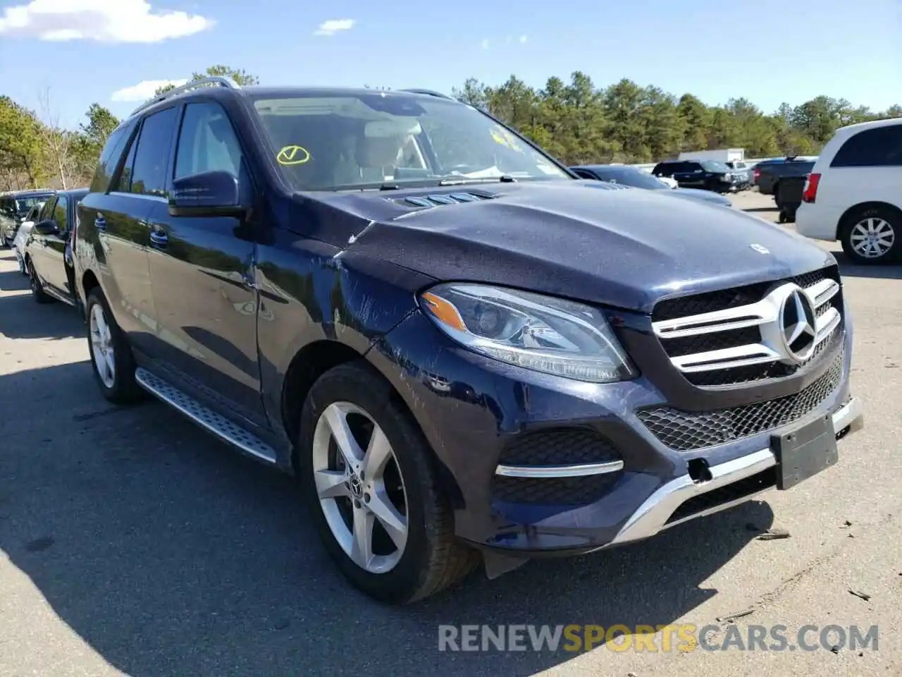 1 Photograph of a damaged car 4JGDA5GB5KB207974 MERCEDES-BENZ GLE-CLASS 2019