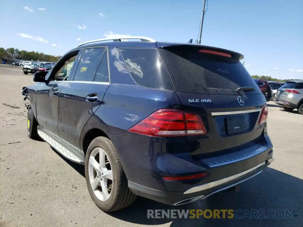 3 Photograph of a damaged car 4JGDA5GB5KB207974 MERCEDES-BENZ GLE-CLASS 2019