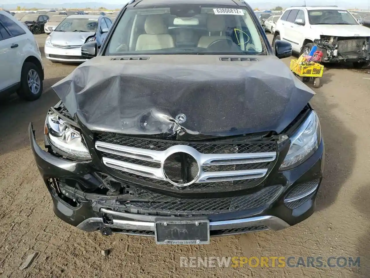 7 Photograph of a damaged car 4JGDA5GB5KB210809 MERCEDES-BENZ GLE-CLASS 2019