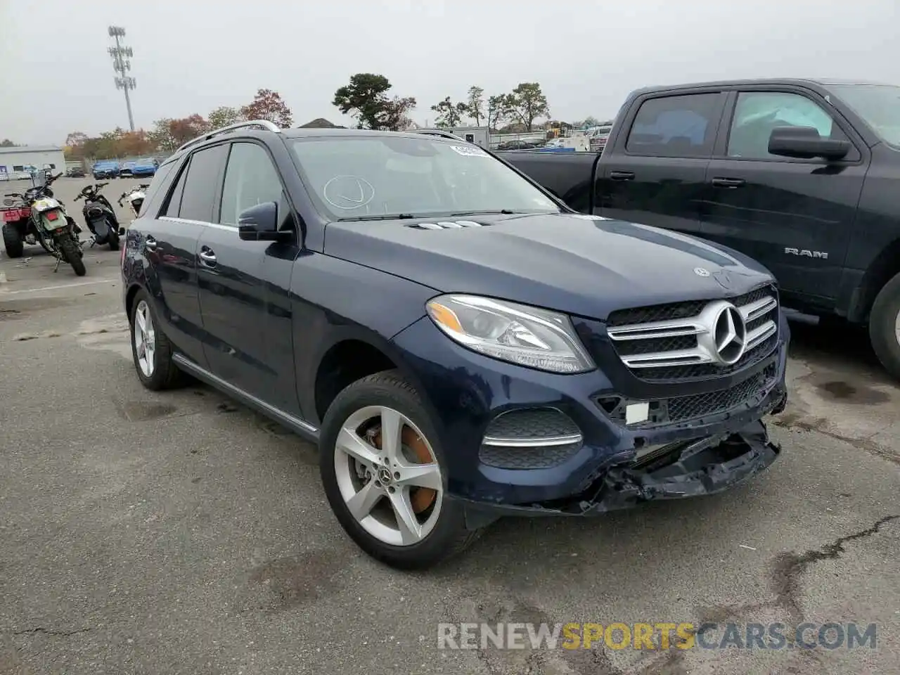 1 Photograph of a damaged car 4JGDA5GB5KB212821 MERCEDES-BENZ GLE-CLASS 2019