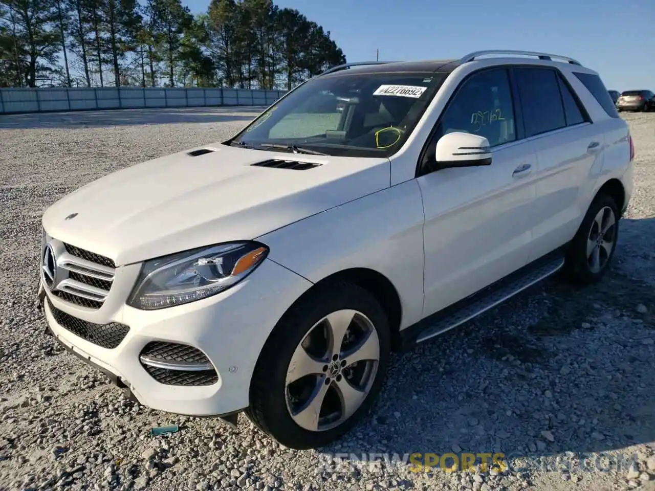 2 Photograph of a damaged car 4JGDA5GB5KB213242 MERCEDES-BENZ GLE-CLASS 2019