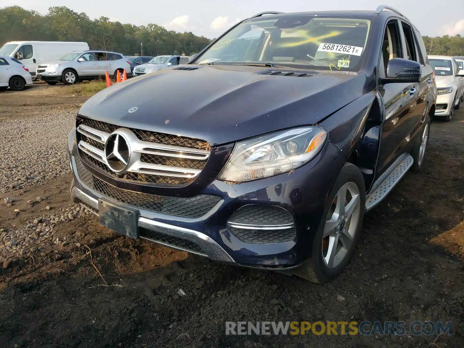 2 Photograph of a damaged car 4JGDA5GB5KB215668 MERCEDES-BENZ GLE-CLASS 2019