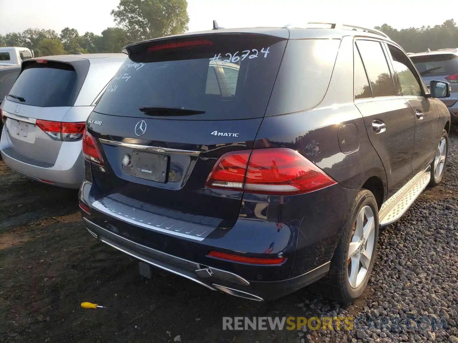 4 Photograph of a damaged car 4JGDA5GB5KB215668 MERCEDES-BENZ GLE-CLASS 2019