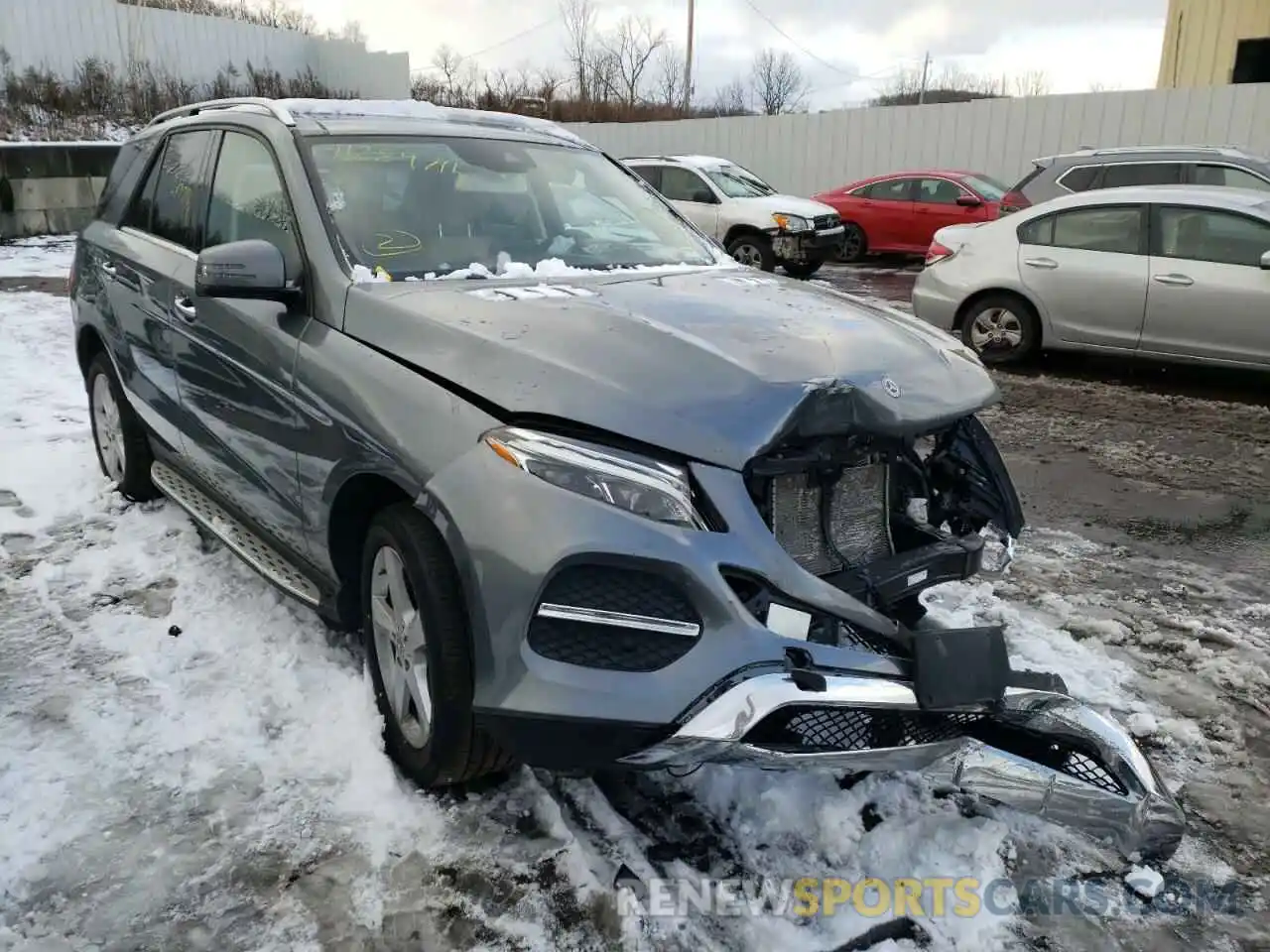 1 Photograph of a damaged car 4JGDA5GB5KB218926 MERCEDES-BENZ GLE-CLASS 2019