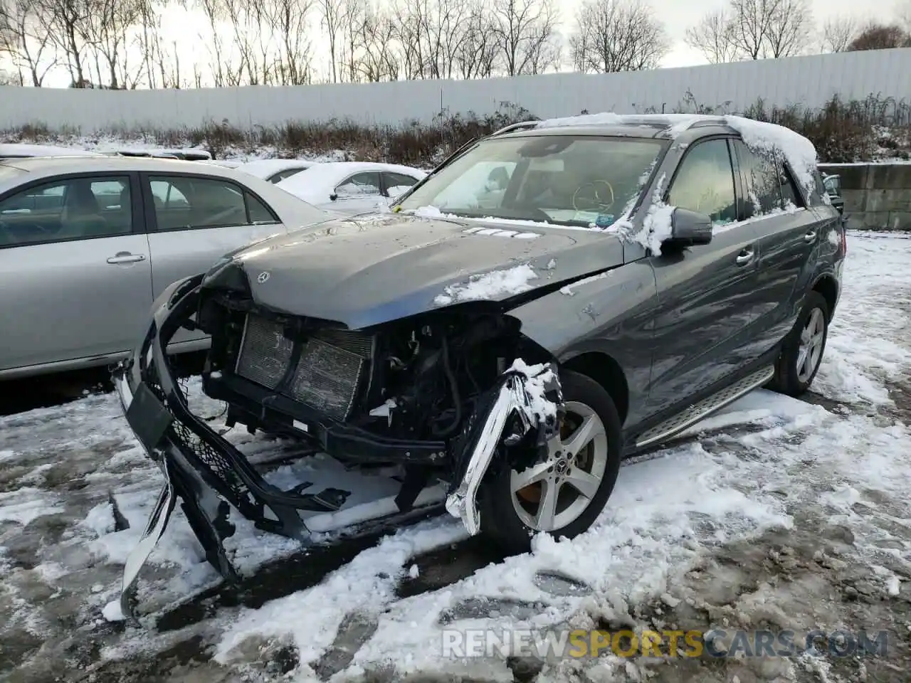 2 Photograph of a damaged car 4JGDA5GB5KB218926 MERCEDES-BENZ GLE-CLASS 2019