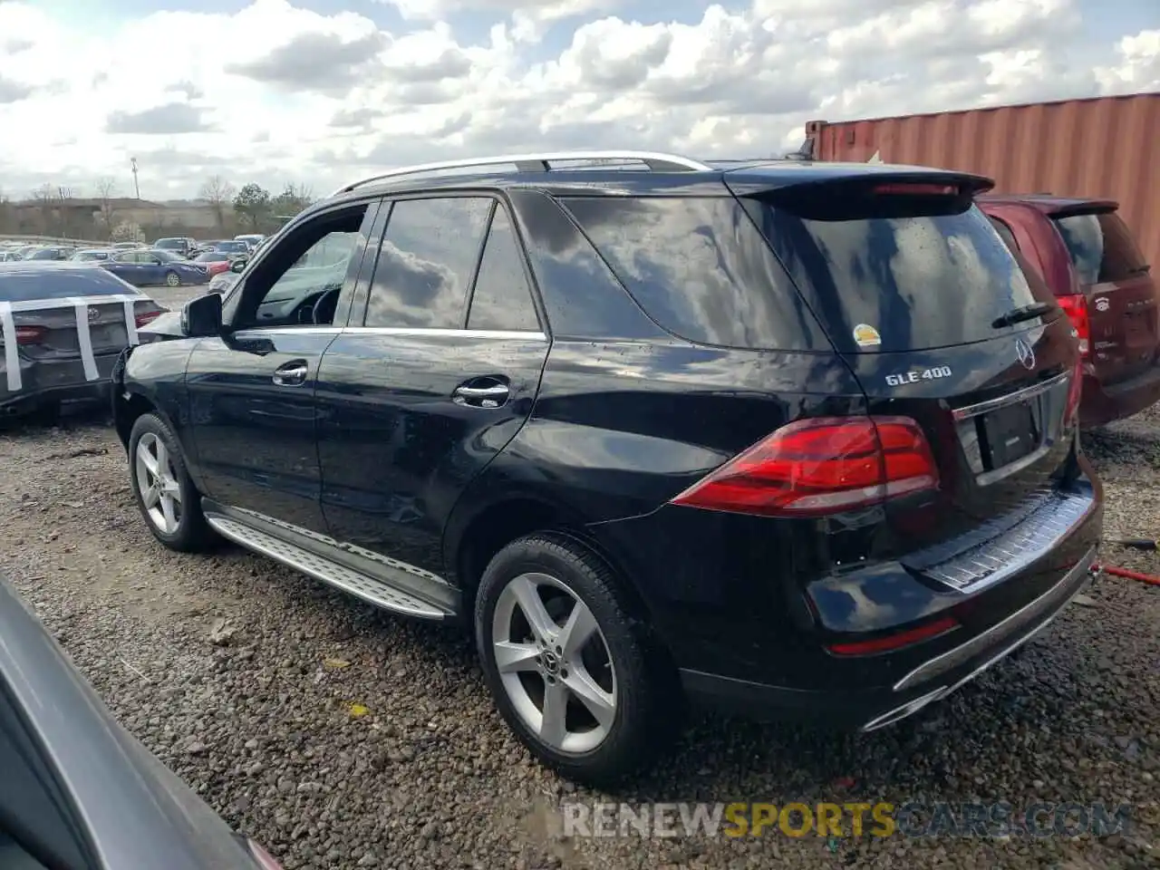 2 Photograph of a damaged car 4JGDA5GB7KB210939 MERCEDES-BENZ GLE-CLASS 2019