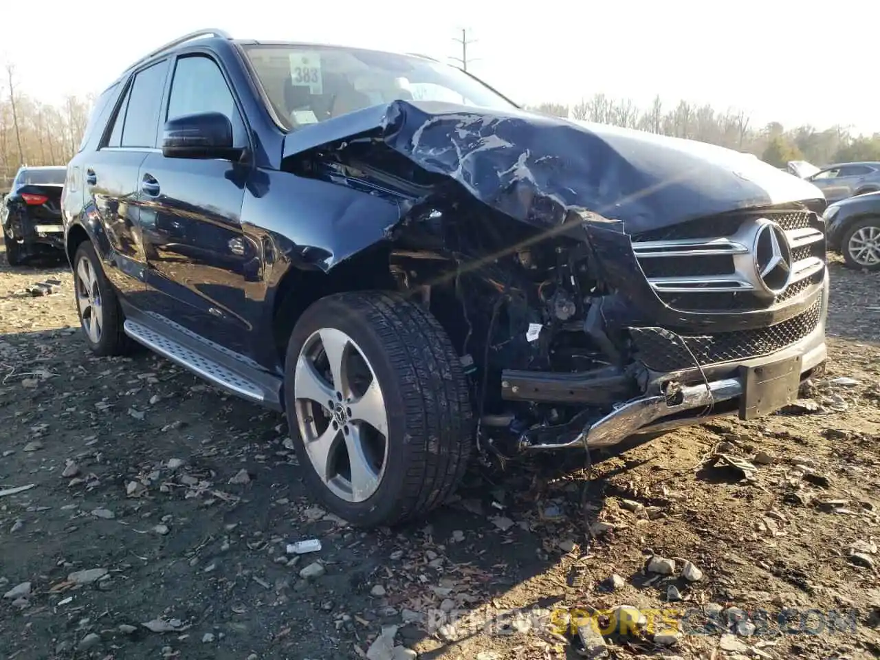 1 Photograph of a damaged car 4JGDA5GB8KB206494 MERCEDES-BENZ GLE-CLASS 2019