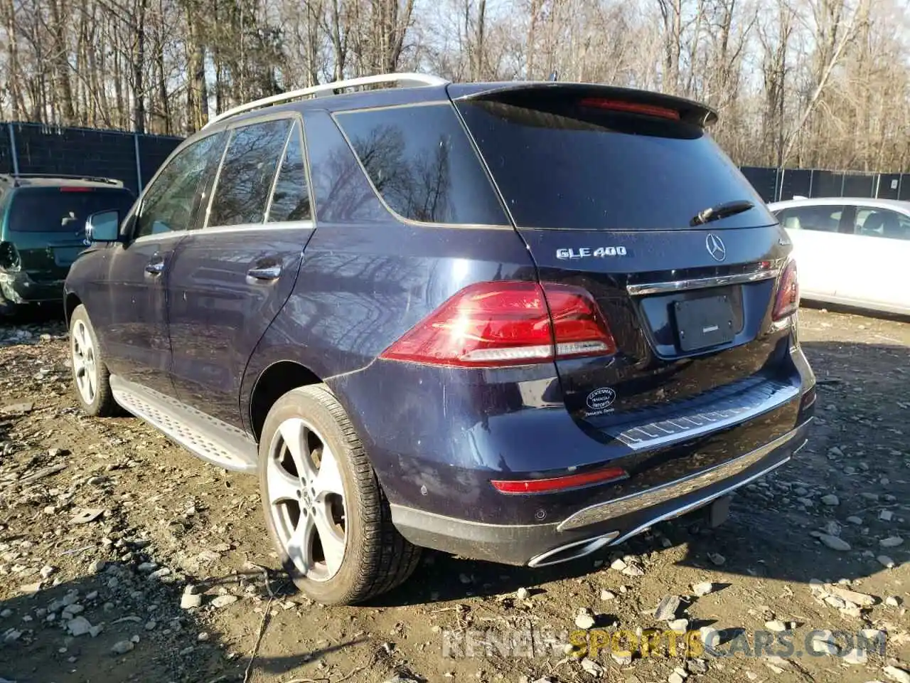 3 Photograph of a damaged car 4JGDA5GB8KB206494 MERCEDES-BENZ GLE-CLASS 2019