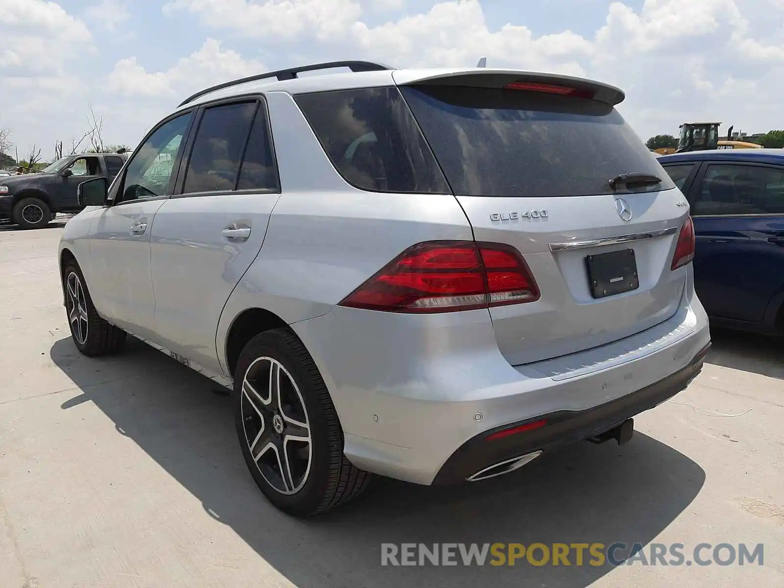 3 Photograph of a damaged car 4JGDA5GB8KB207936 MERCEDES-BENZ GLE-CLASS 2019