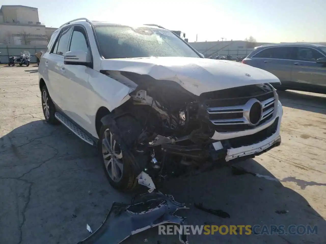 1 Photograph of a damaged car 4JGDA5GB8KB208830 MERCEDES-BENZ GLE-CLASS 2019