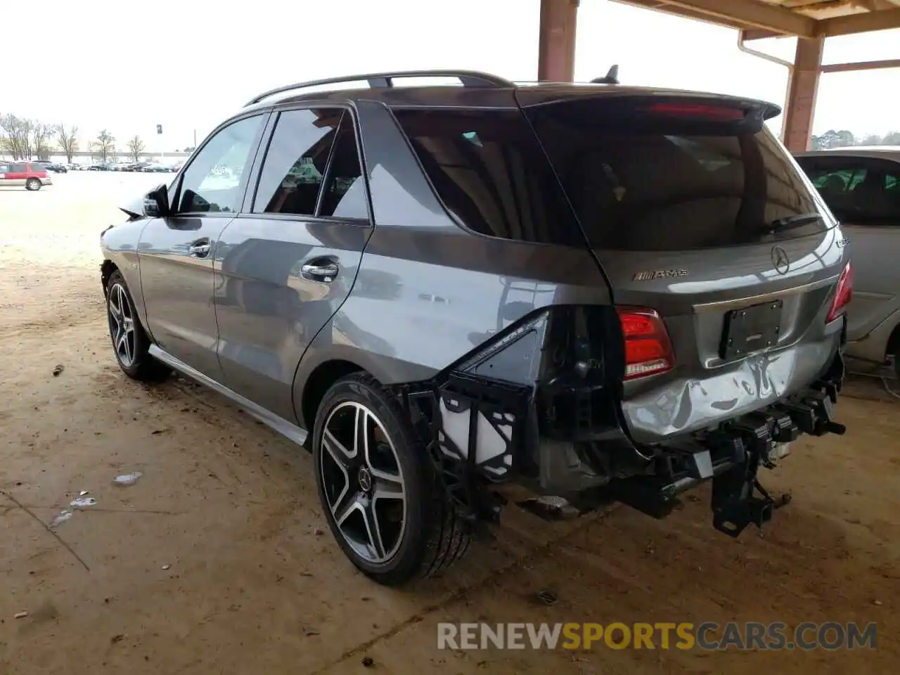 3 Photograph of a damaged car 4JGDA6EB6KB190062 MERCEDES-BENZ GLE-CLASS 2019