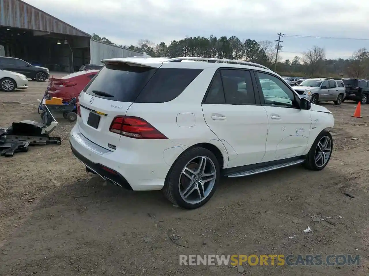 3 Photograph of a damaged car 4JGDA6EB7KB193360 MERCEDES-BENZ GLE-CLASS 2019