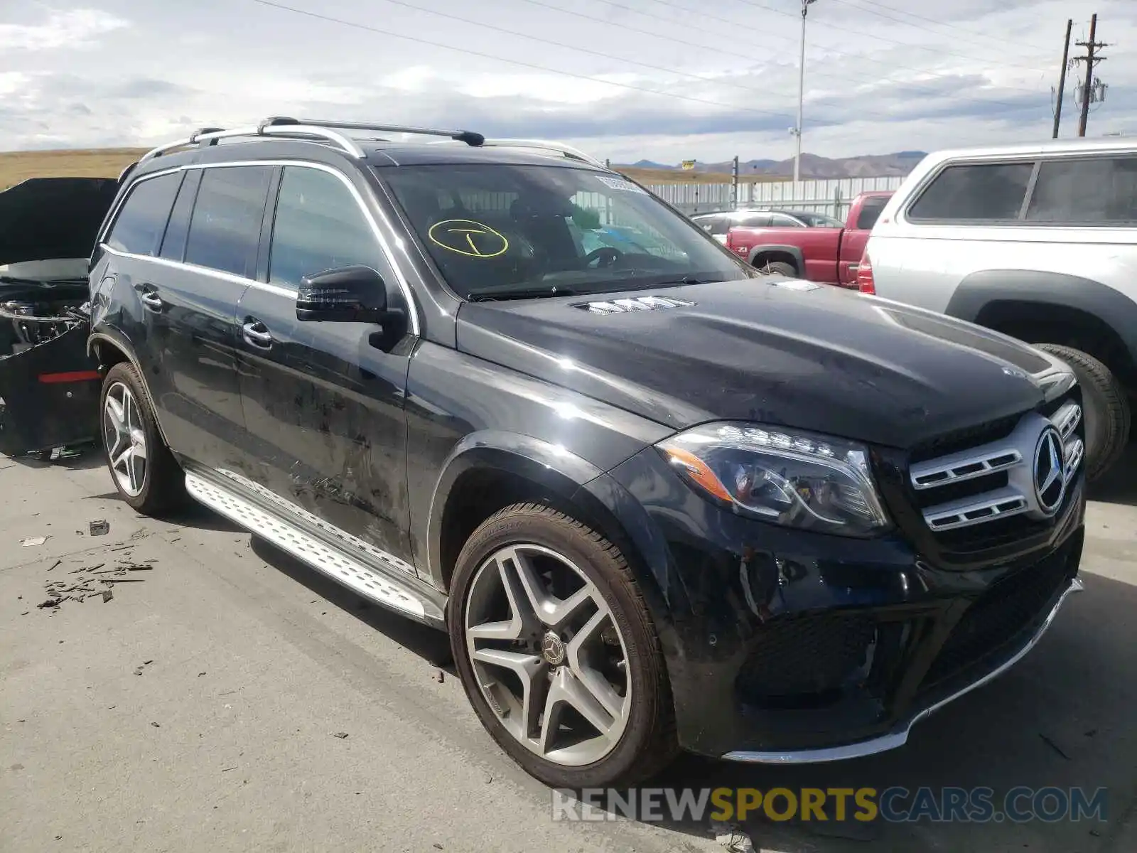 1 Photograph of a damaged car 4JGDF7DE9KB228600 MERCEDES-BENZ GLE-CLASS 2019