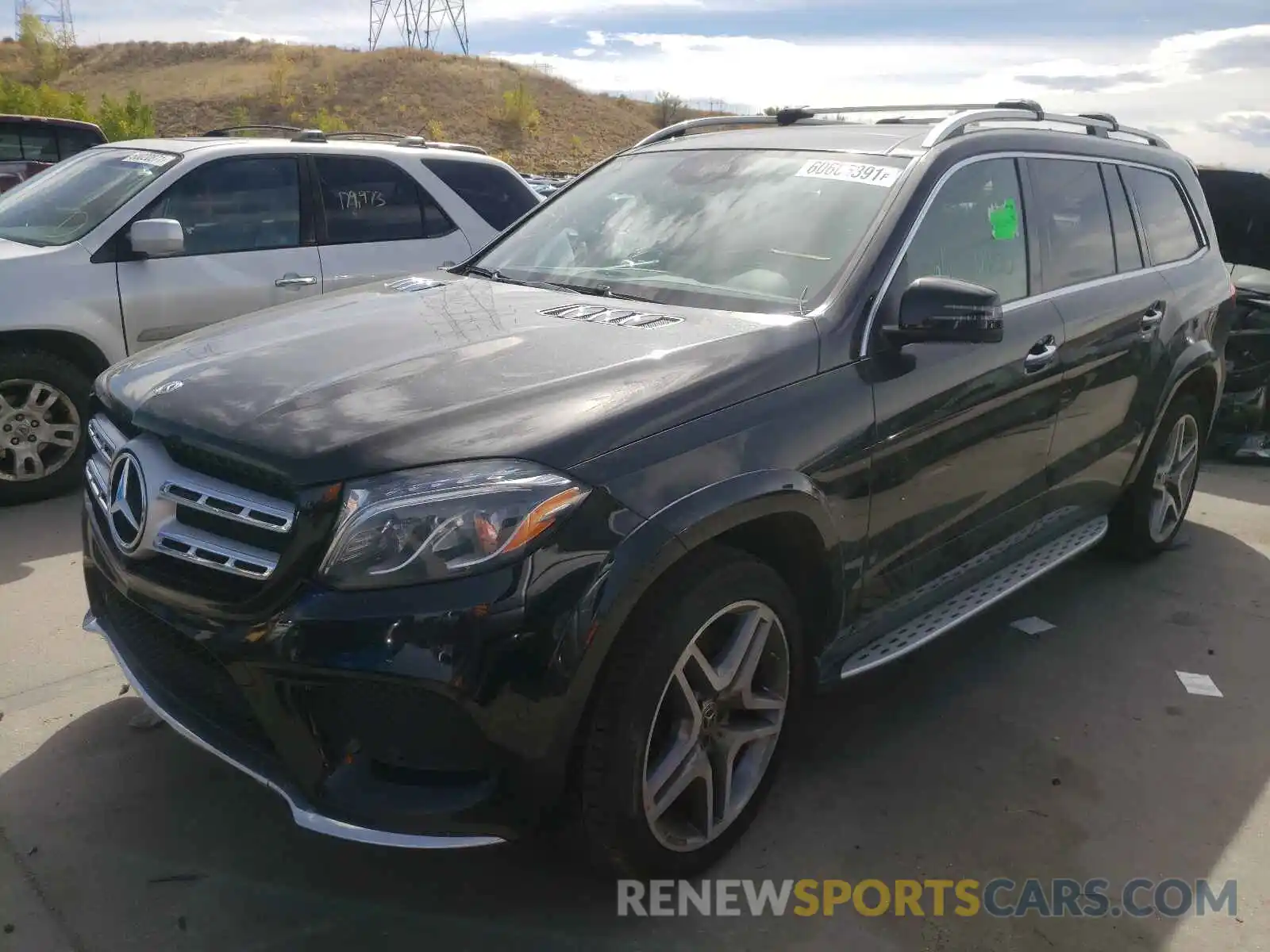 2 Photograph of a damaged car 4JGDF7DE9KB228600 MERCEDES-BENZ GLE-CLASS 2019