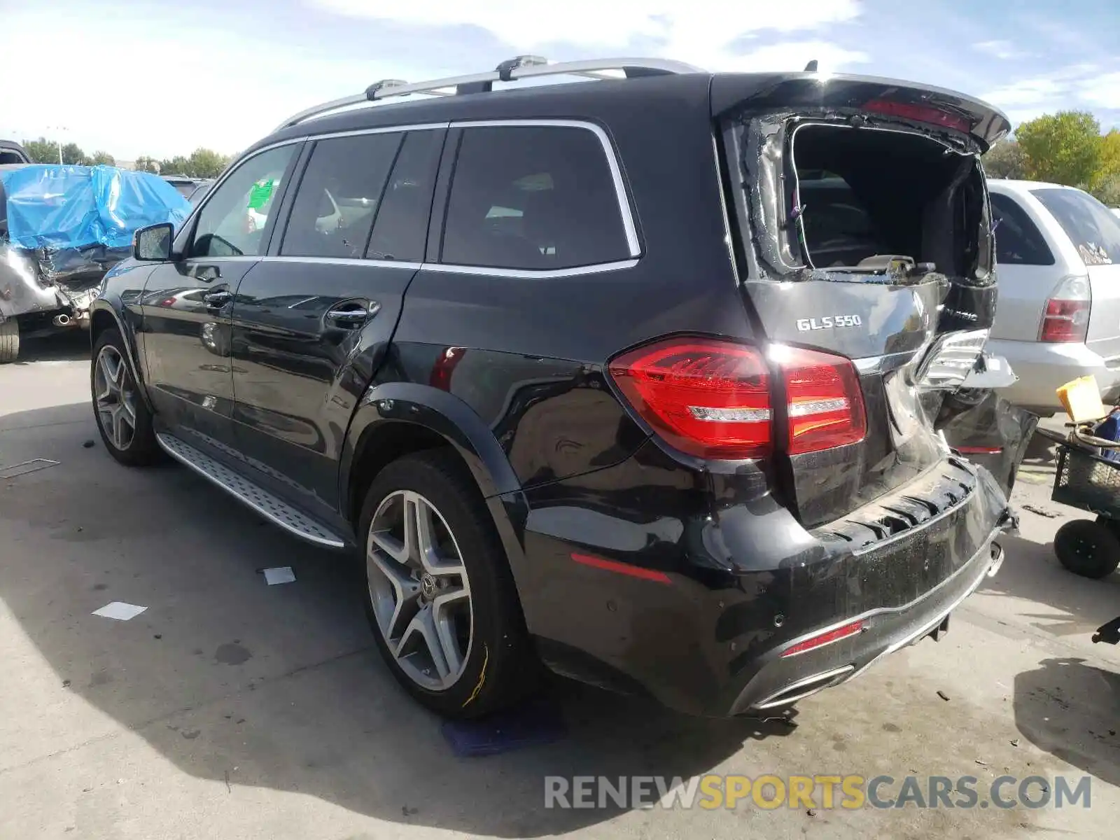 3 Photograph of a damaged car 4JGDF7DE9KB228600 MERCEDES-BENZ GLE-CLASS 2019