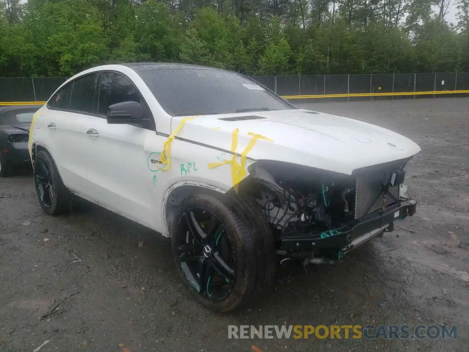 1 Photograph of a damaged car 4JGED6EB0KA129257 MERCEDES-BENZ GLE-CLASS 2019