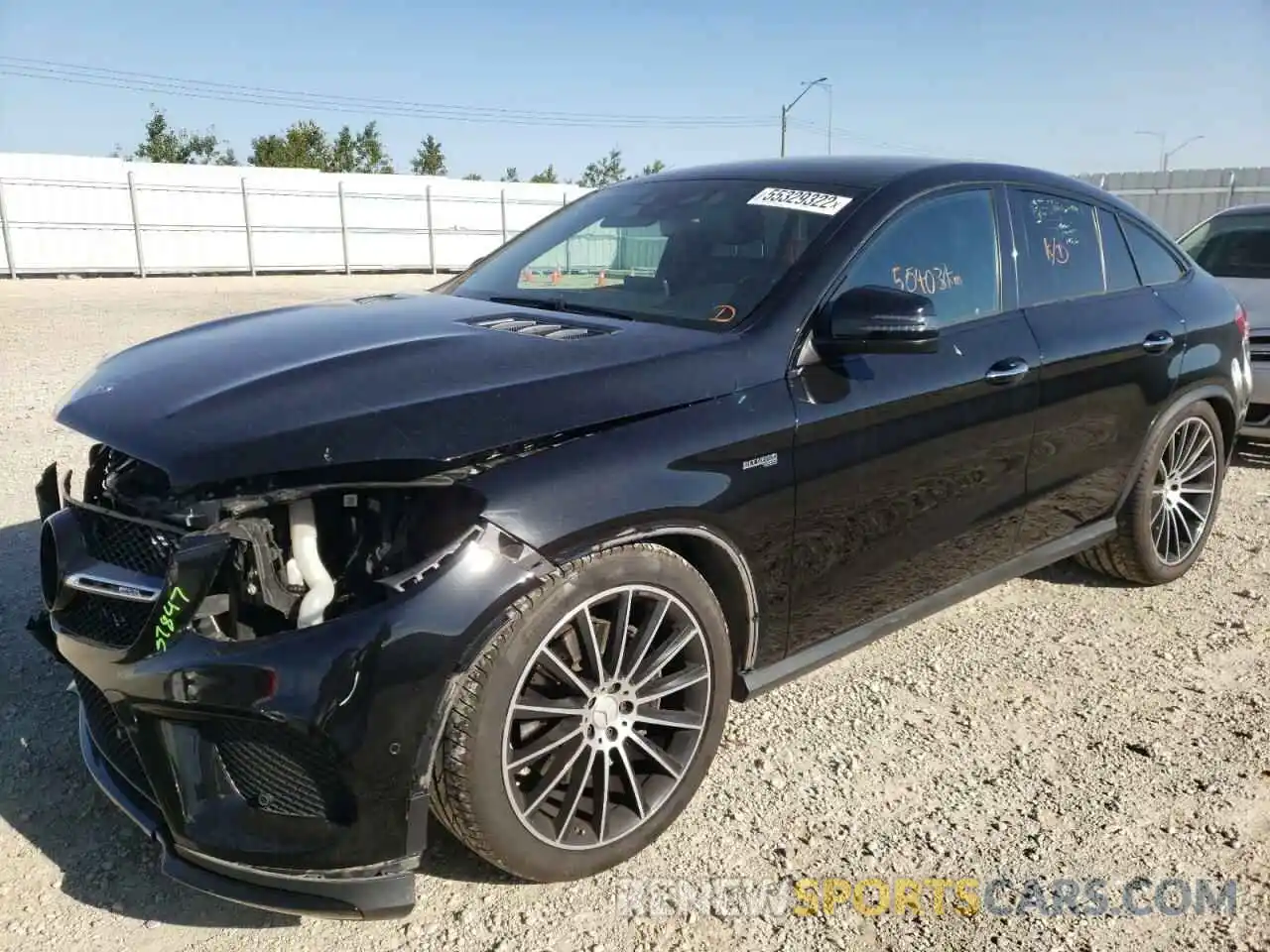 2 Photograph of a damaged car 4JGED6EB0KA137682 MERCEDES-BENZ GLE-CLASS 2019