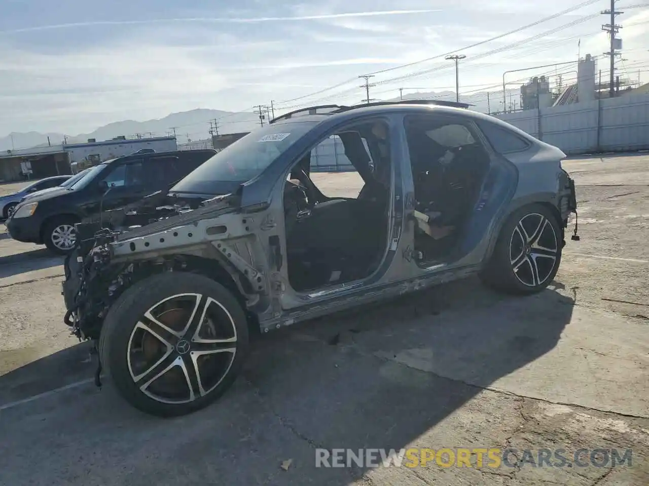 1 Photograph of a damaged car 4JGED6EB0KA142820 MERCEDES-BENZ GLE-CLASS 2019