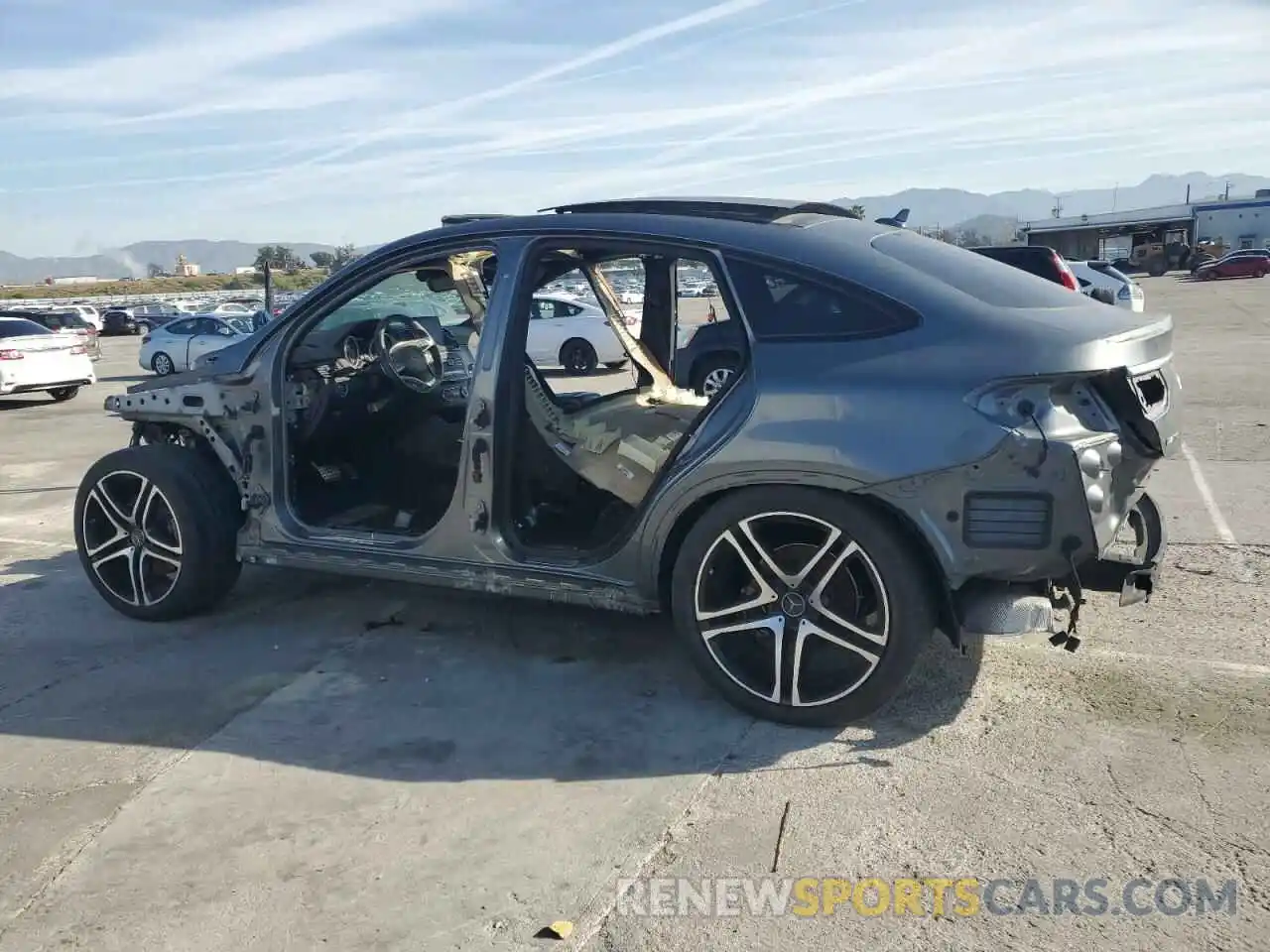 2 Photograph of a damaged car 4JGED6EB0KA142820 MERCEDES-BENZ GLE-CLASS 2019