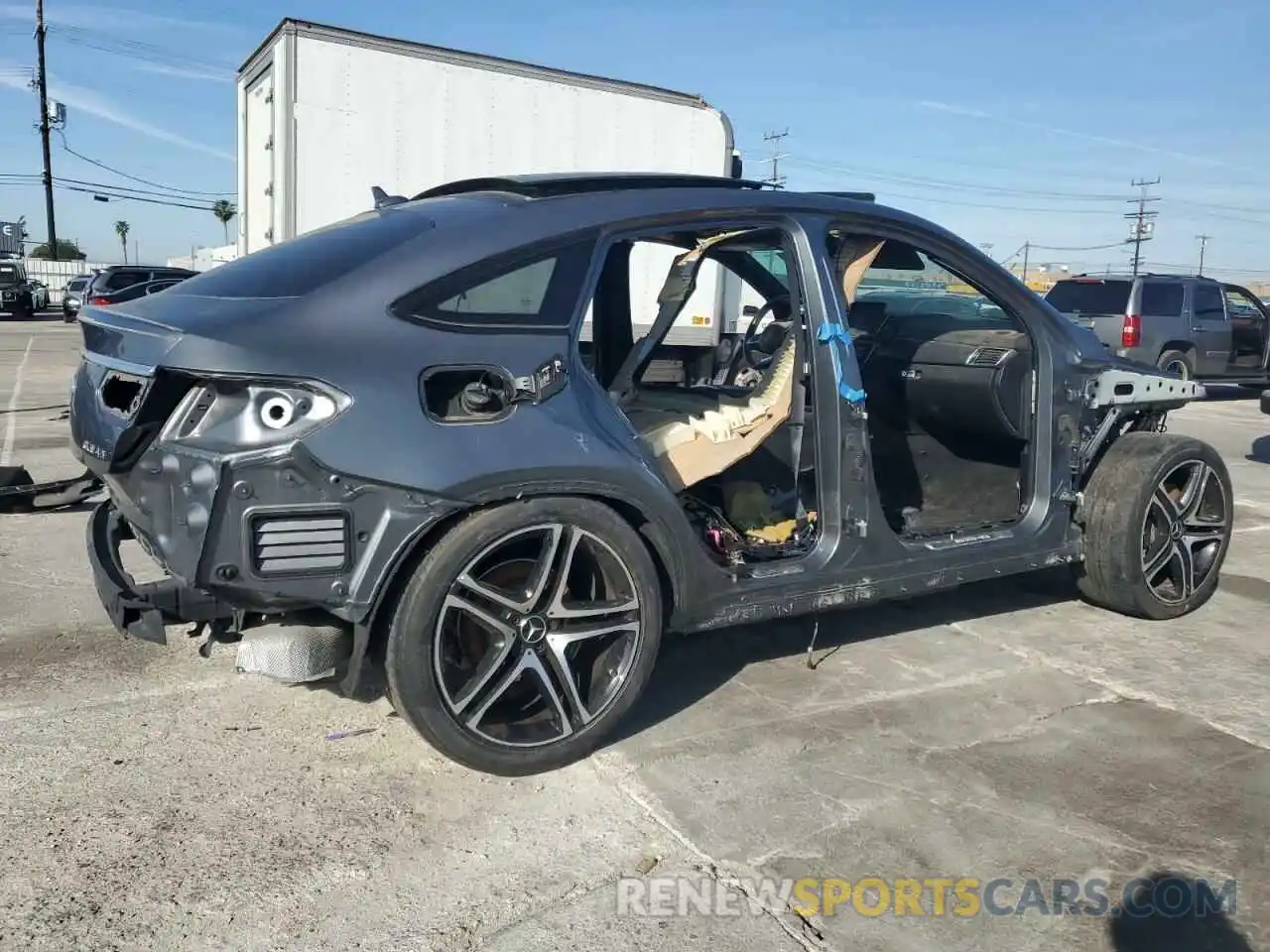 3 Photograph of a damaged car 4JGED6EB0KA142820 MERCEDES-BENZ GLE-CLASS 2019