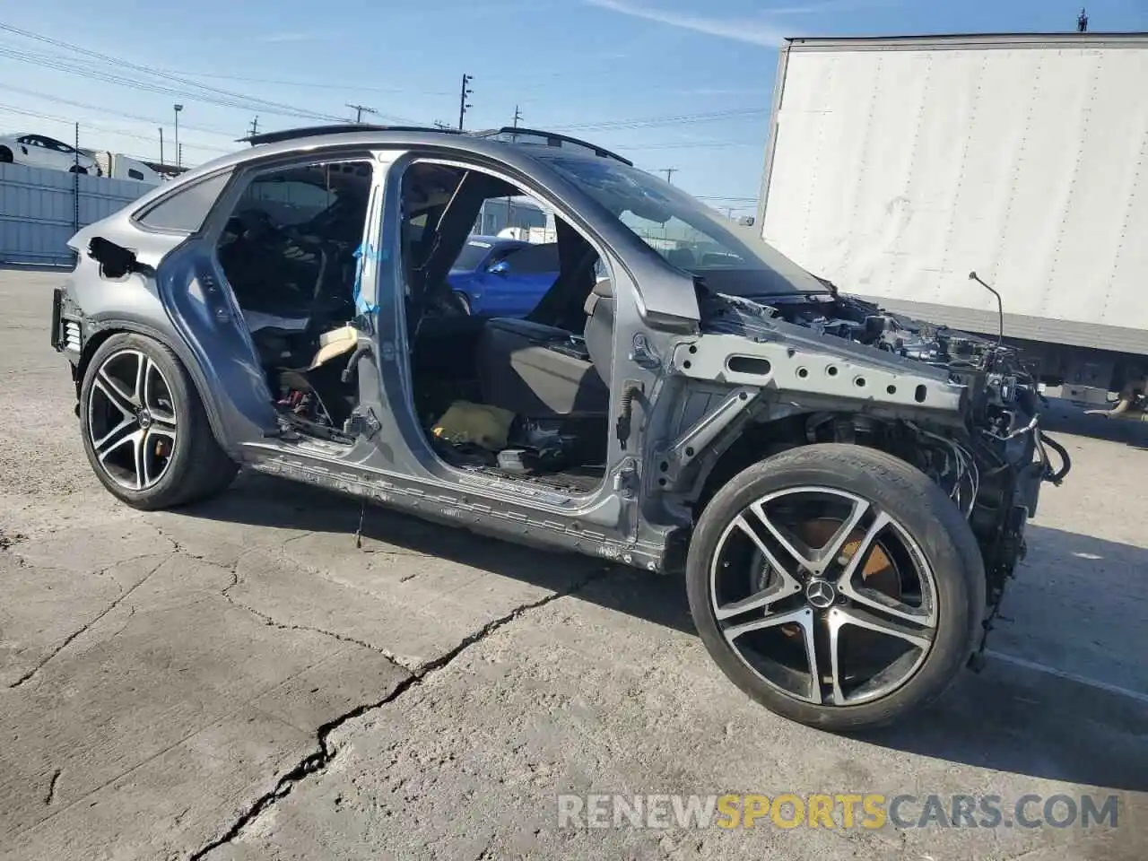 4 Photograph of a damaged car 4JGED6EB0KA142820 MERCEDES-BENZ GLE-CLASS 2019