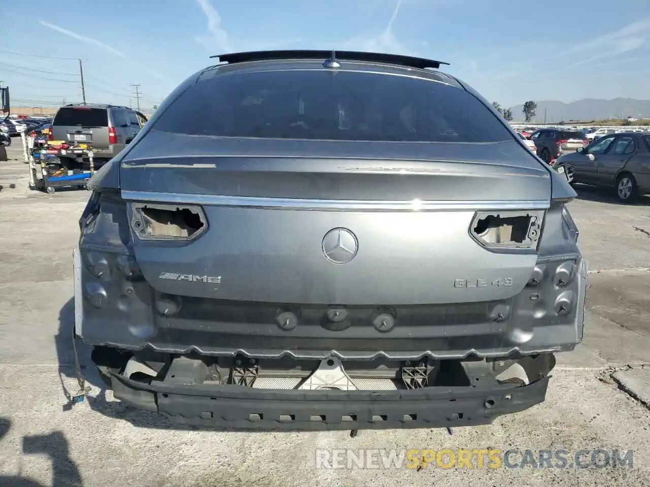 6 Photograph of a damaged car 4JGED6EB0KA142820 MERCEDES-BENZ GLE-CLASS 2019