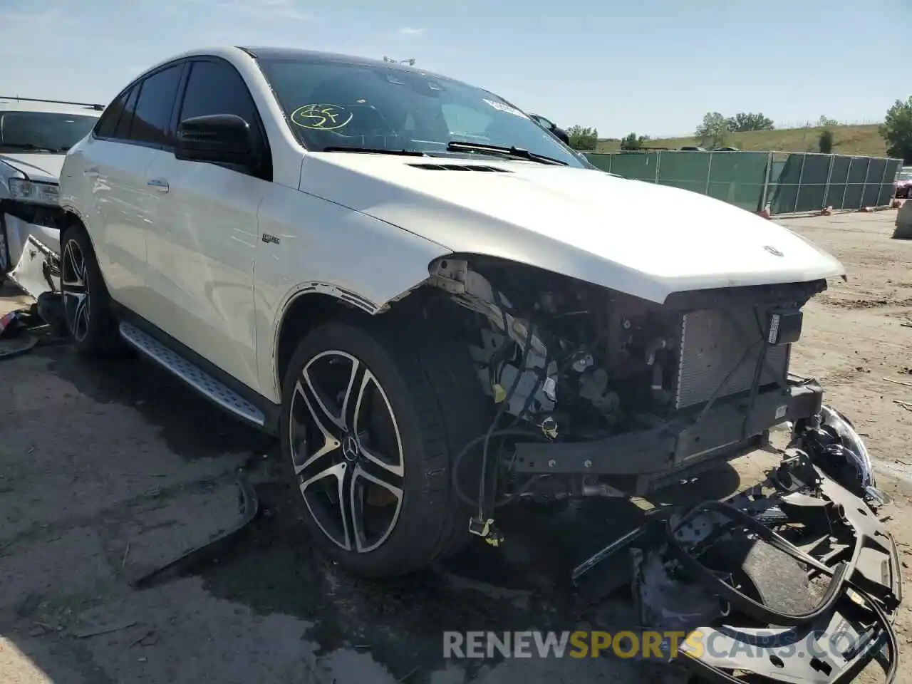 1 Photograph of a damaged car 4JGED6EB0KA150030 MERCEDES-BENZ GLE-CLASS 2019