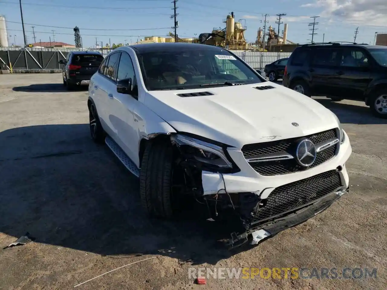 1 Photograph of a damaged car 4JGED6EB0KA150240 MERCEDES-BENZ GLE-CLASS 2019