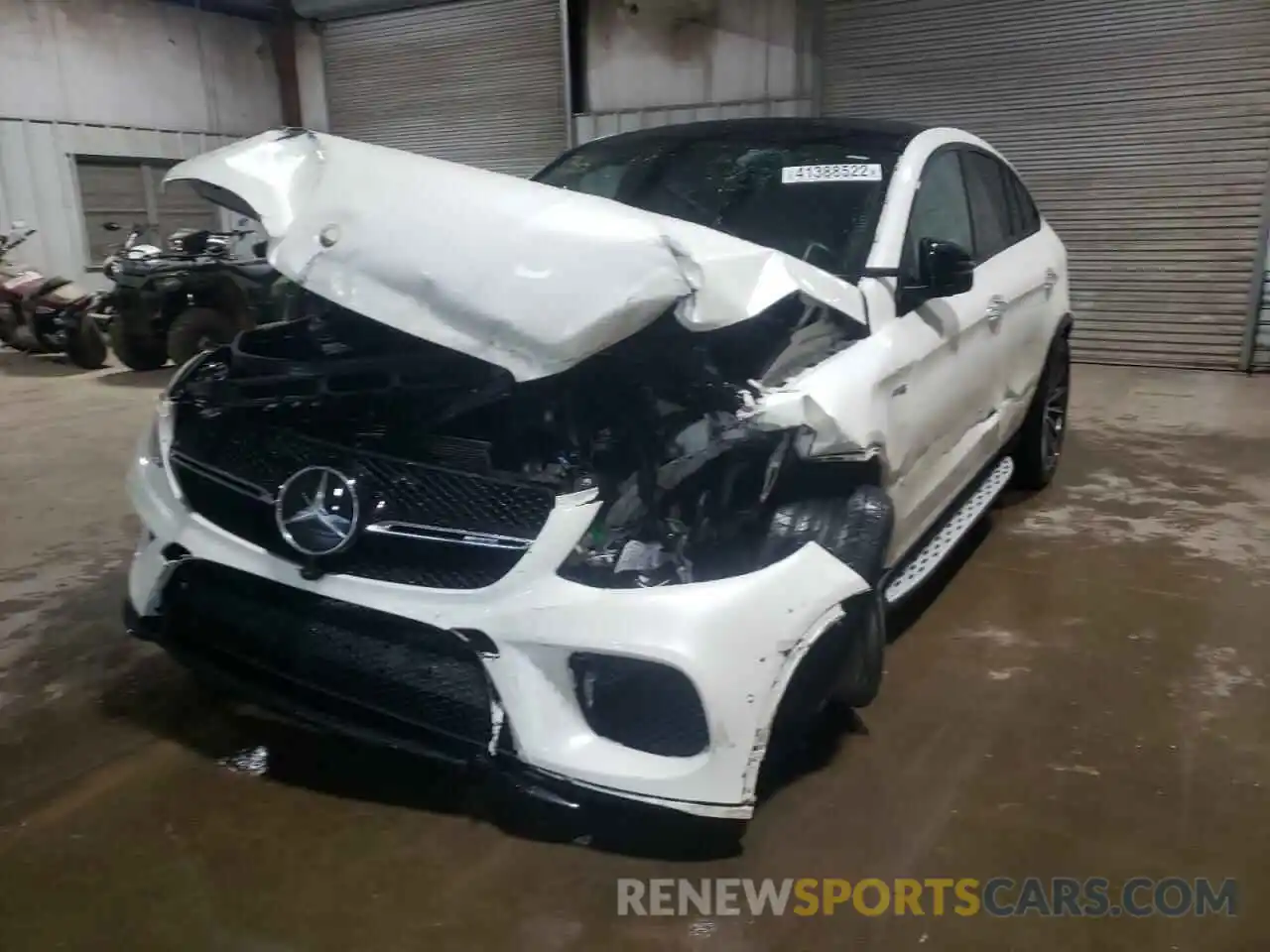 2 Photograph of a damaged car 4JGED6EB1KA147900 MERCEDES-BENZ GLE-CLASS 2019