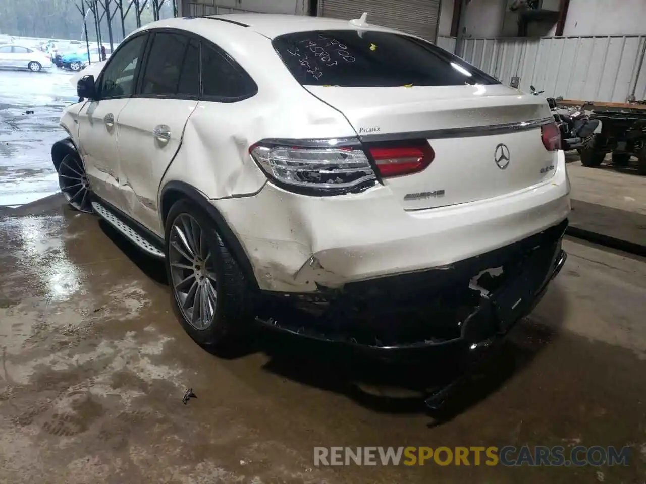 3 Photograph of a damaged car 4JGED6EB1KA147900 MERCEDES-BENZ GLE-CLASS 2019