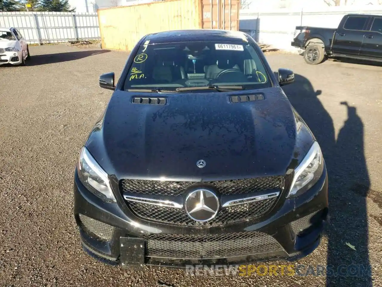 9 Photograph of a damaged car 4JGED6EB1KA150389 MERCEDES-BENZ GLE-CLASS 2019