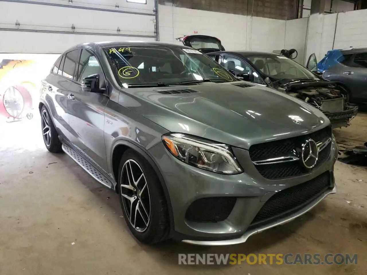 1 Photograph of a damaged car 4JGED6EB1KA150702 MERCEDES-BENZ GLE-CLASS 2019