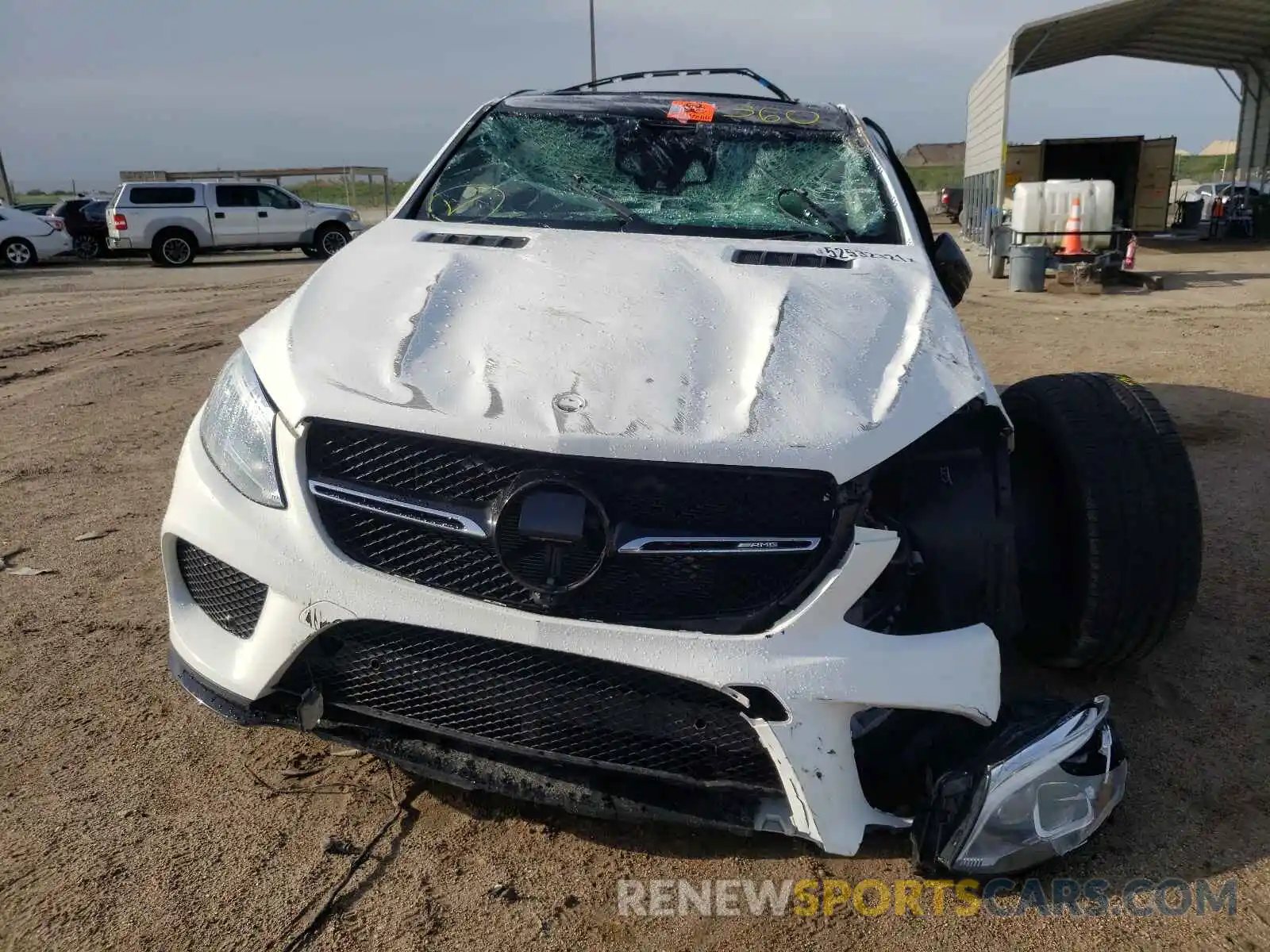 9 Photograph of a damaged car 4JGED6EB2KA127316 MERCEDES-BENZ GLE-CLASS 2019