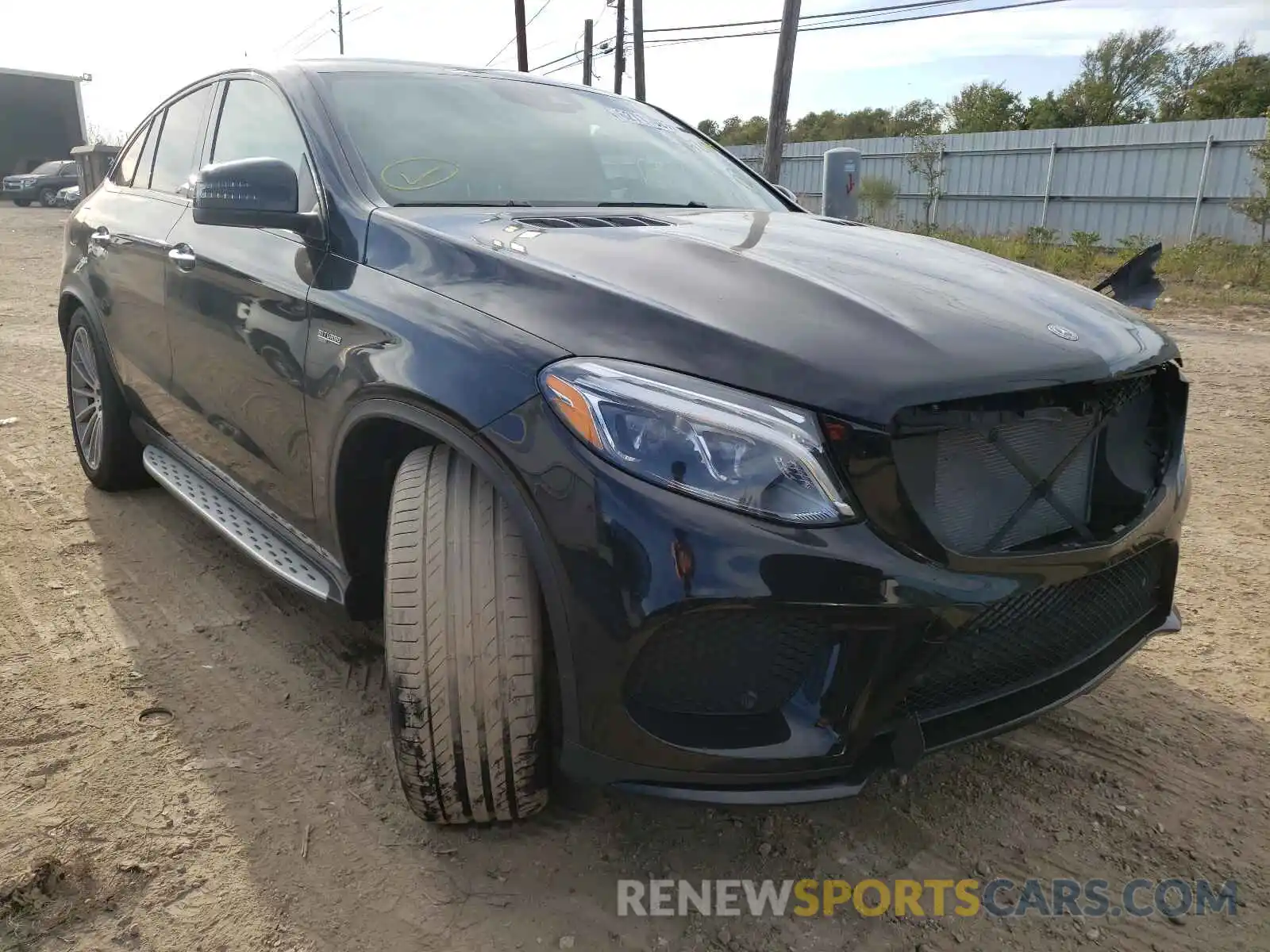 1 Photograph of a damaged car 4JGED6EB2KA142009 MERCEDES-BENZ GLE-CLASS 2019