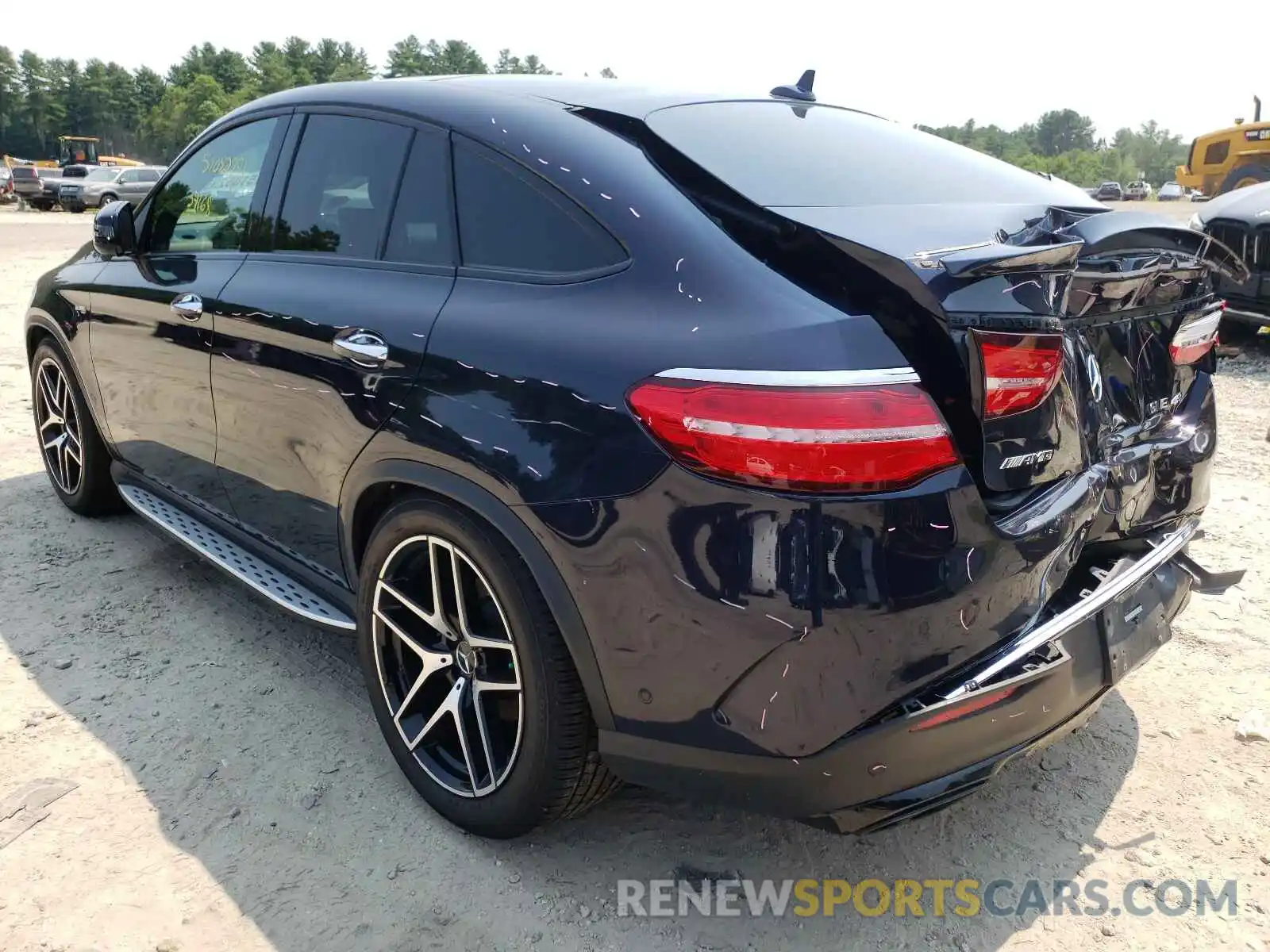 3 Photograph of a damaged car 4JGED6EB2KA153771 MERCEDES-BENZ GLE-CLASS 2019