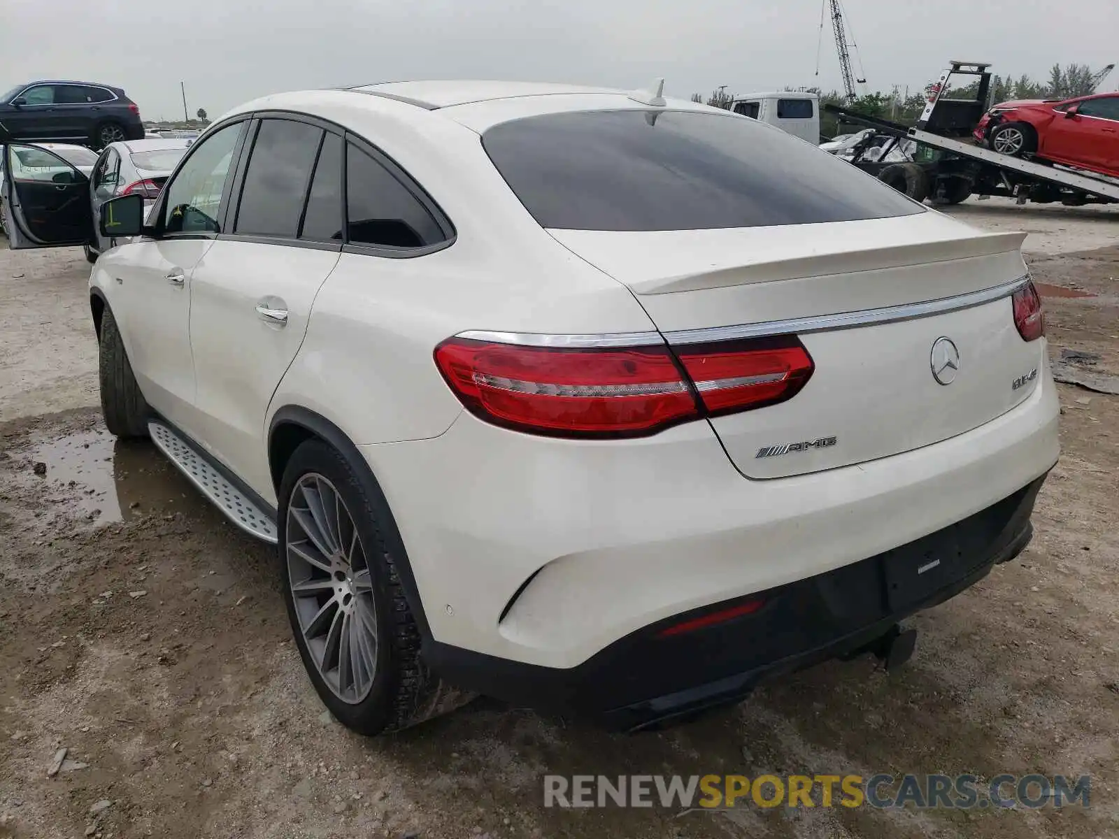 3 Photograph of a damaged car 4JGED6EB3KA142147 MERCEDES-BENZ GLE-CLASS 2019