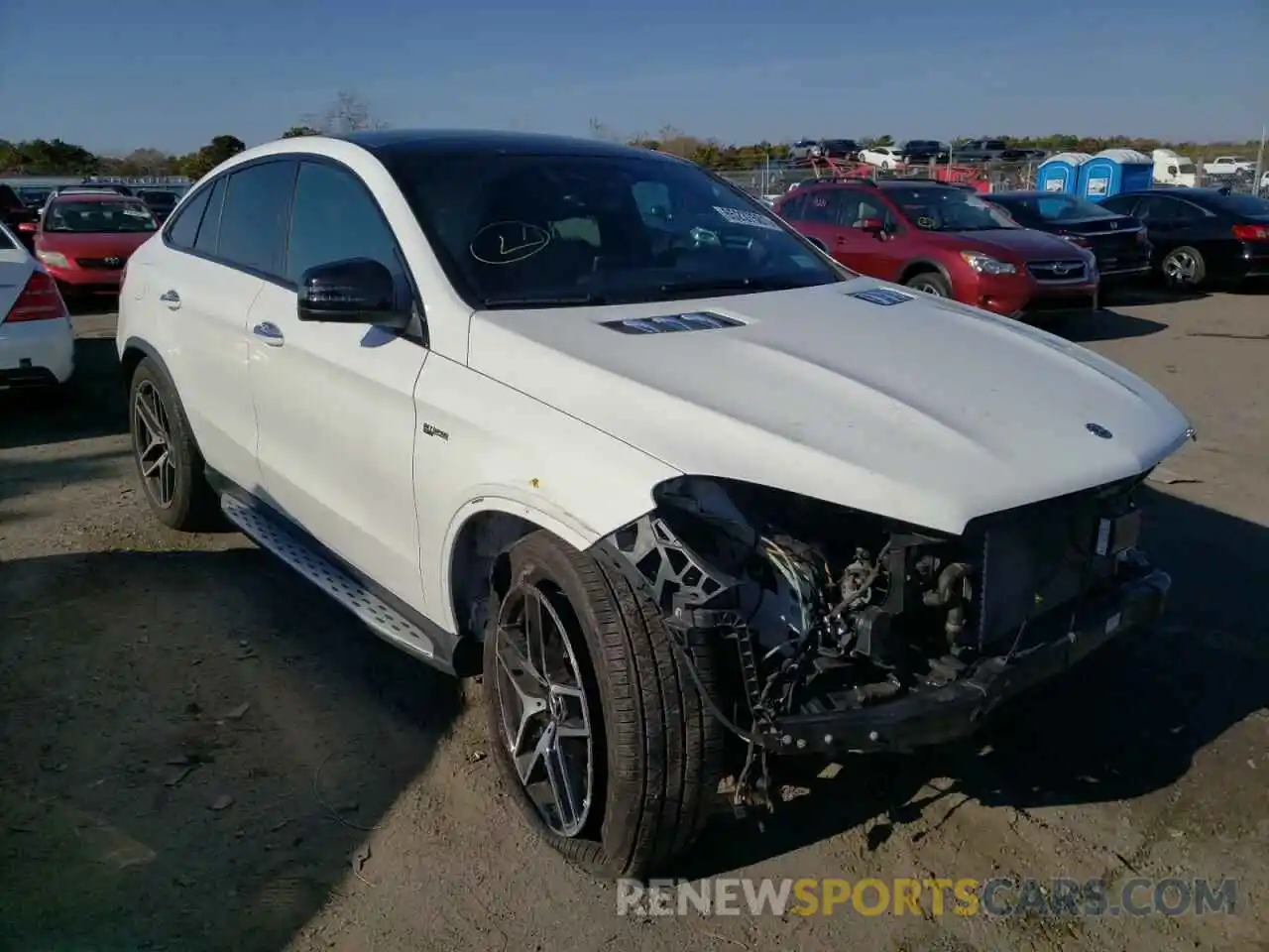 1 Photograph of a damaged car 4JGED6EB3KA150880 MERCEDES-BENZ GLE-CLASS 2019