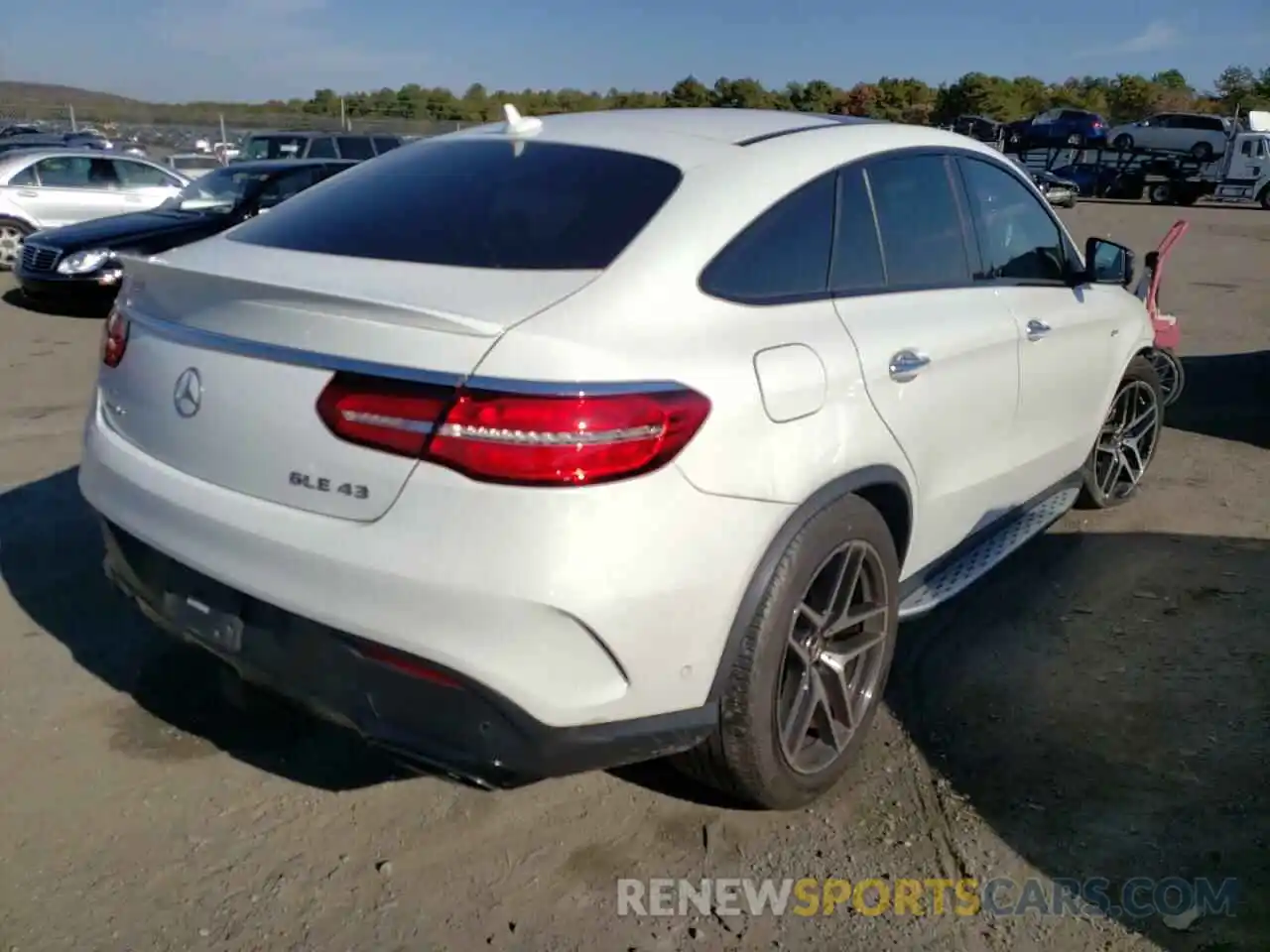 4 Фотография поврежденного автомобиля 4JGED6EB3KA150880 MERCEDES-BENZ GLE-CLASS 2019