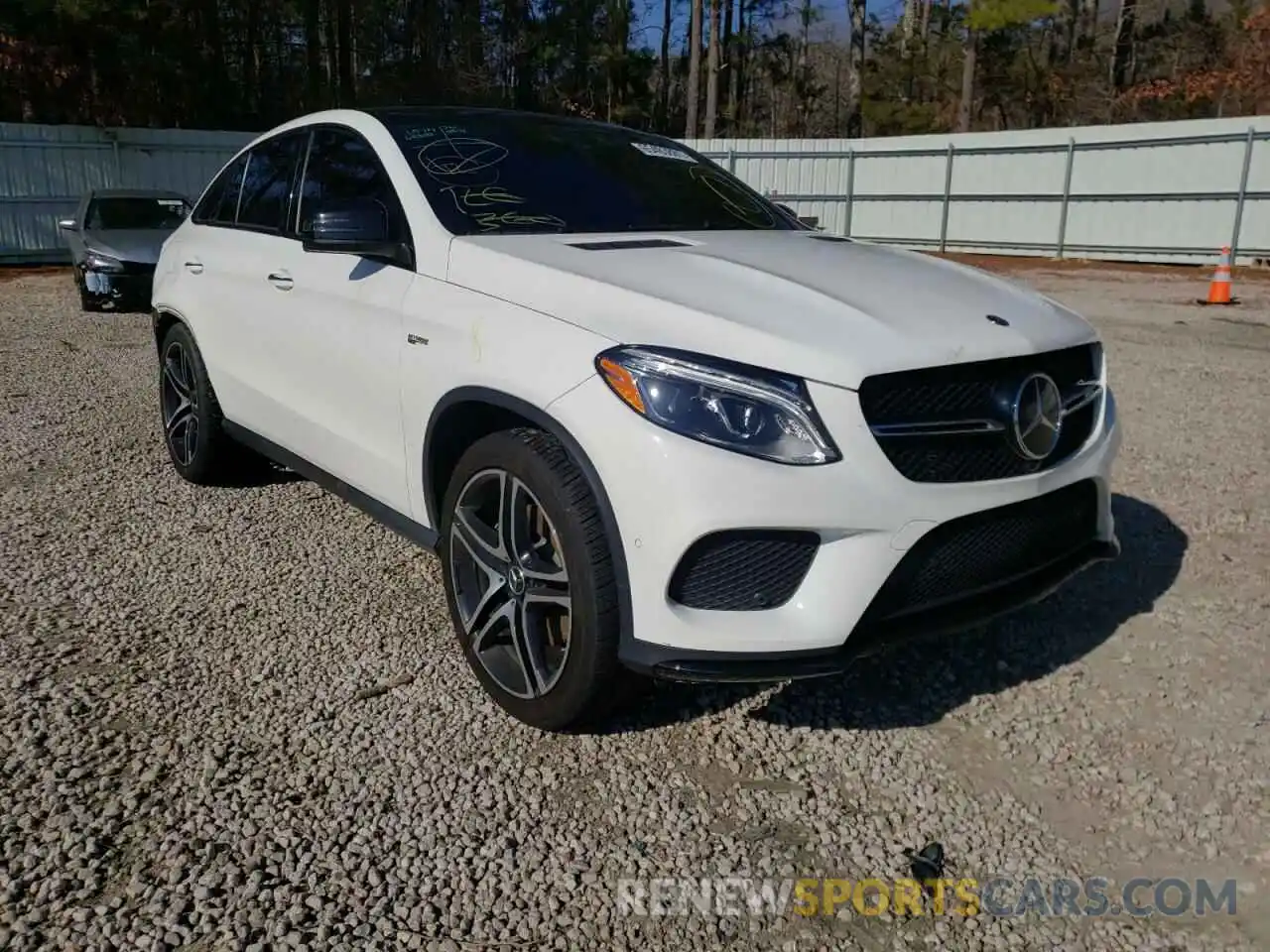 1 Photograph of a damaged car 4JGED6EB3KA153150 MERCEDES-BENZ GLE-CLASS 2019