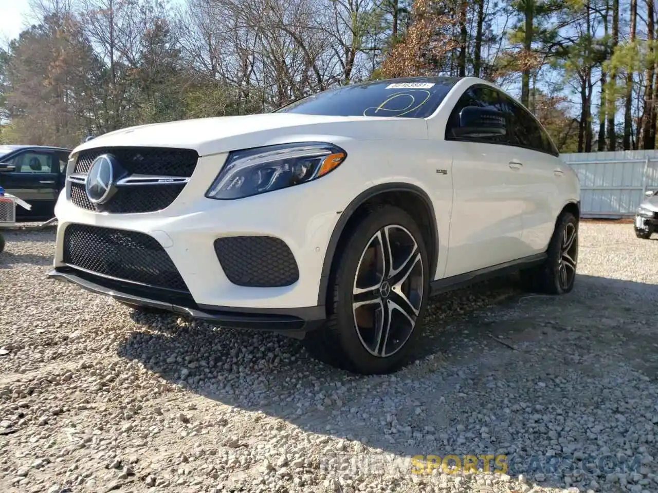 2 Photograph of a damaged car 4JGED6EB3KA153150 MERCEDES-BENZ GLE-CLASS 2019