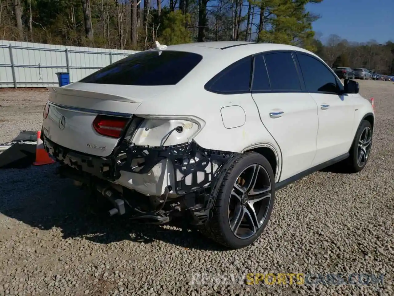 4 Photograph of a damaged car 4JGED6EB3KA153150 MERCEDES-BENZ GLE-CLASS 2019