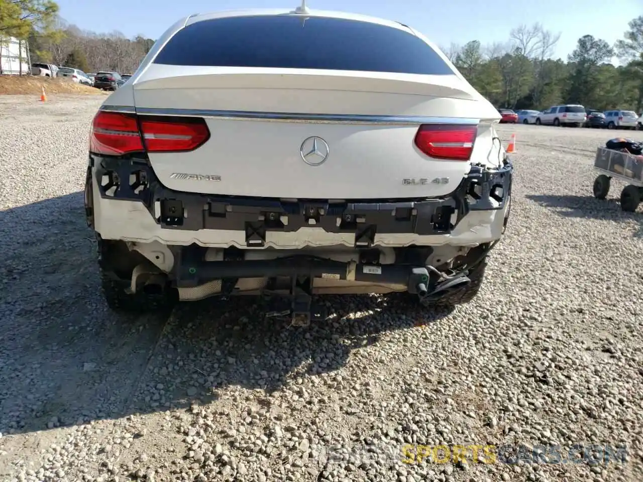 9 Photograph of a damaged car 4JGED6EB3KA153150 MERCEDES-BENZ GLE-CLASS 2019