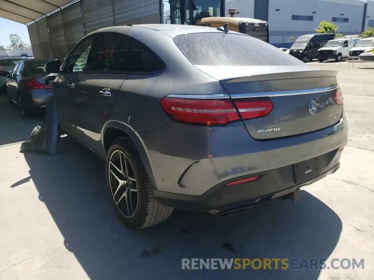 3 Photograph of a damaged car 4JGED6EB3KA155092 MERCEDES-BENZ GLE-CLASS 2019