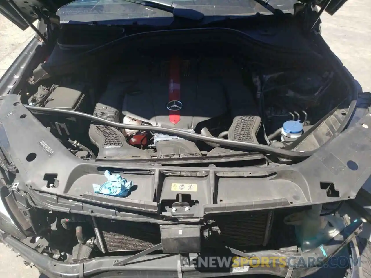 7 Photograph of a damaged car 4JGED6EB3KA155092 MERCEDES-BENZ GLE-CLASS 2019